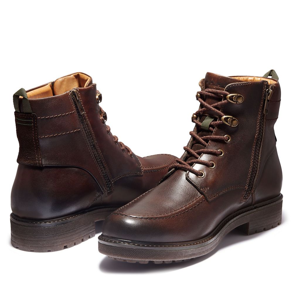 Bocanci De Zapada Timberland Barbati Maro Inchis - Oakrock Waterproof - Romania - OXCGRD289